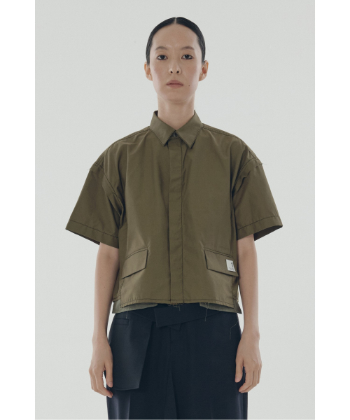 Out Pocket Crop рубашка