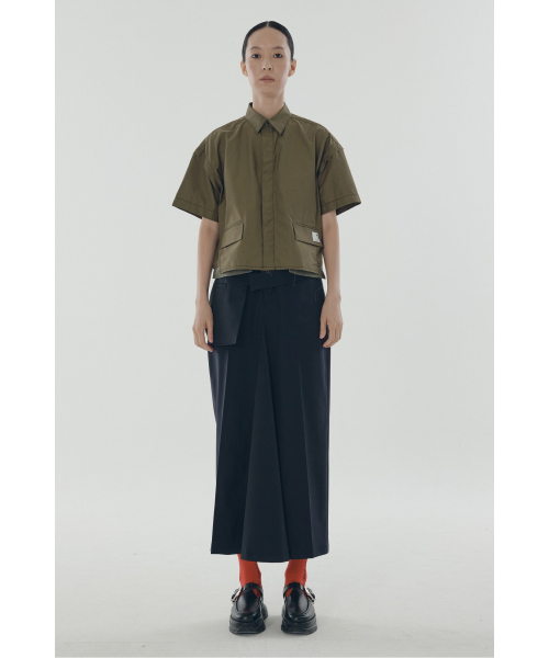 Out Pocket Crop рубашка
