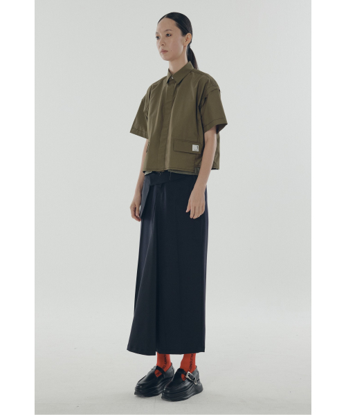 Out Pocket Crop рубашка