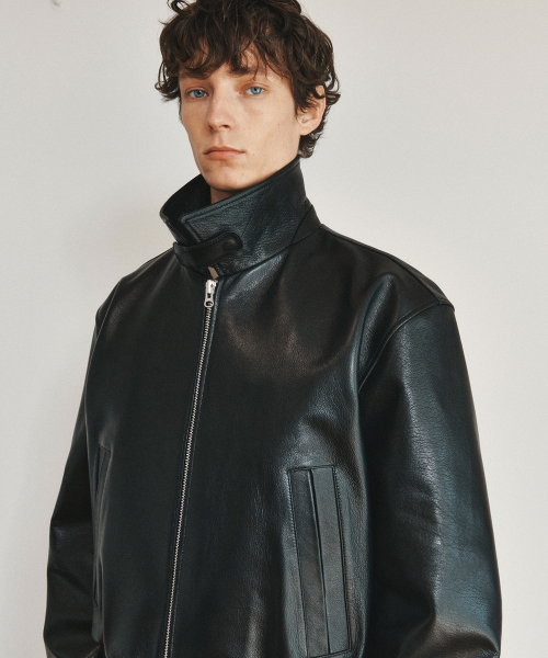 BEN GOAT LEATHER SHORT BOMBER Куртка