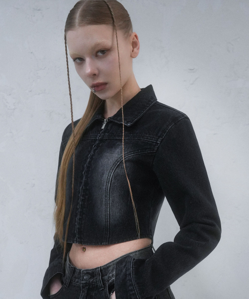 1per Incised Crop Куртка - 2COL