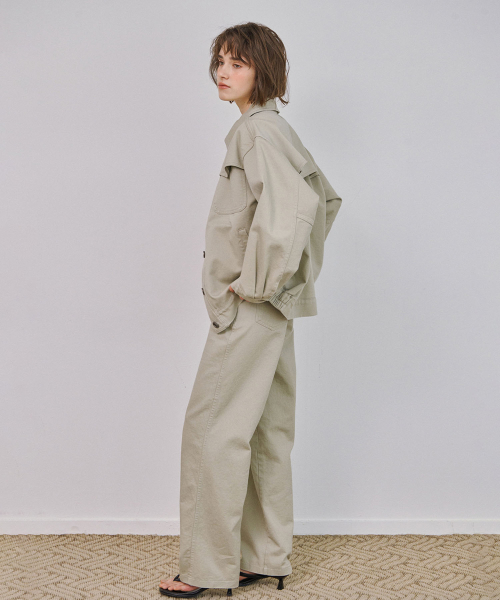Western Work Jacket (Dust Beige)