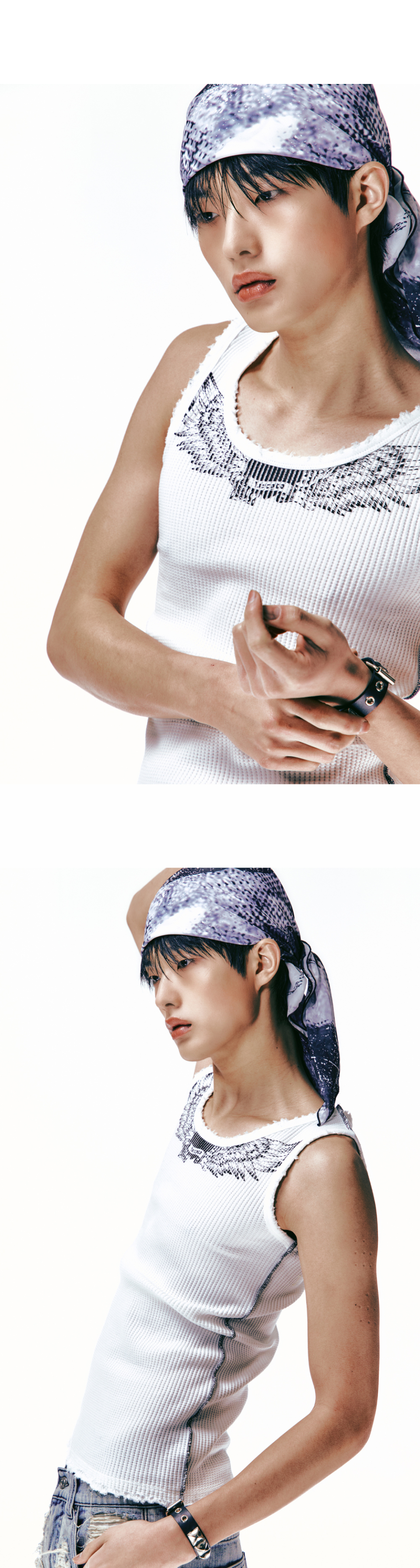★LECYTO★ Diploma BandanaBlack MUSINSA | LECYTO Diploma Bandana_[Black]