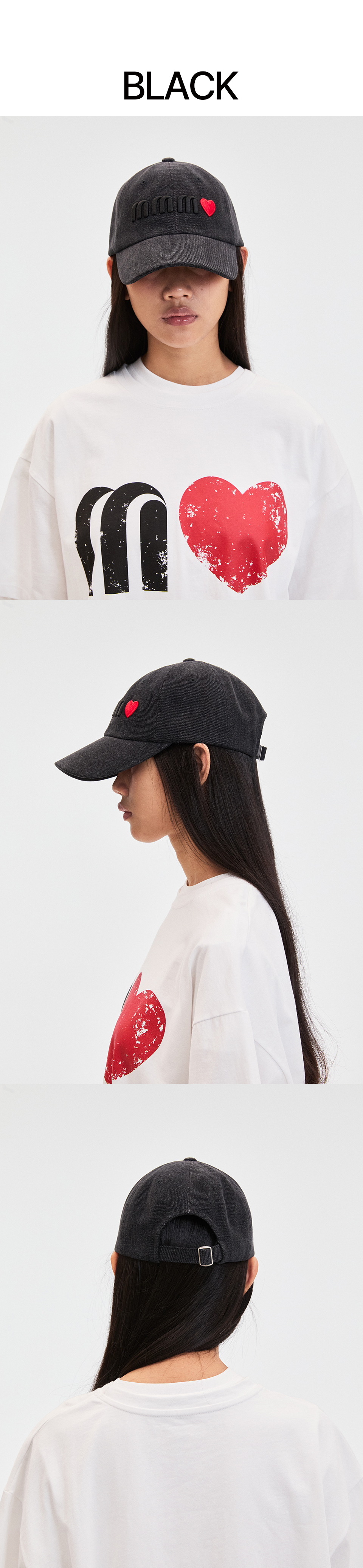 MMM ■ MMM Denim Ball Cap MUSINSA | M.M.M MMM Denim Ball Cap (3 colors)