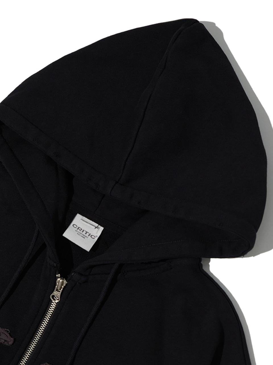 BREAKING WORMHOLE HOODIE ZIPUP BLACK 상세 이미지 15