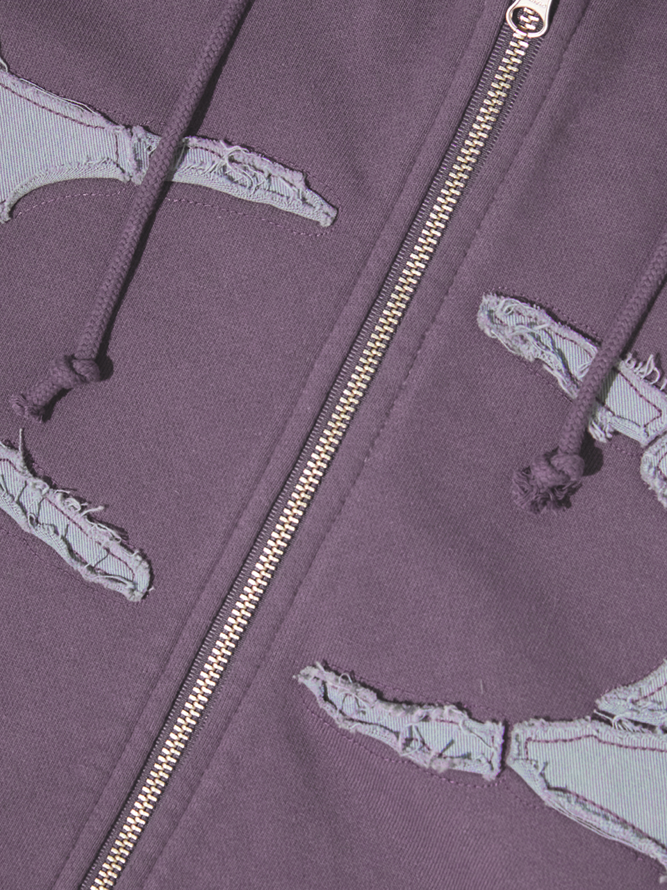 BREAKING WORMHOLE HOODIE ZIPUP PURPLE 상세 이미지 18