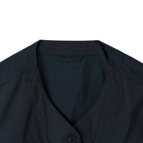 W BRITISH CAMPER NECKLESS JUMPER - NAVY (P252WJK481)