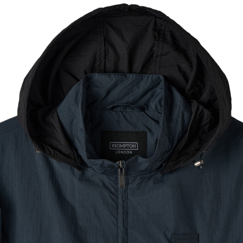 RIPSTOP HOOD DETACHABLE JUMPER - NAVY (P252MJP181)