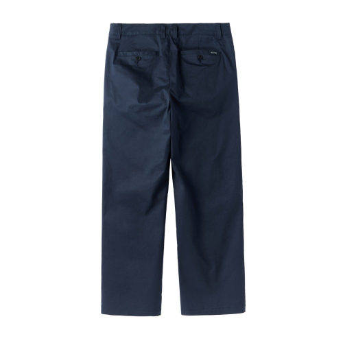 SUMMER COTTON BASIC TROUSERS - NAVY (P252MPT430)