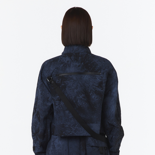 Куртка унисекс с принтом тай-дай (Dark Navy)_5LG1322