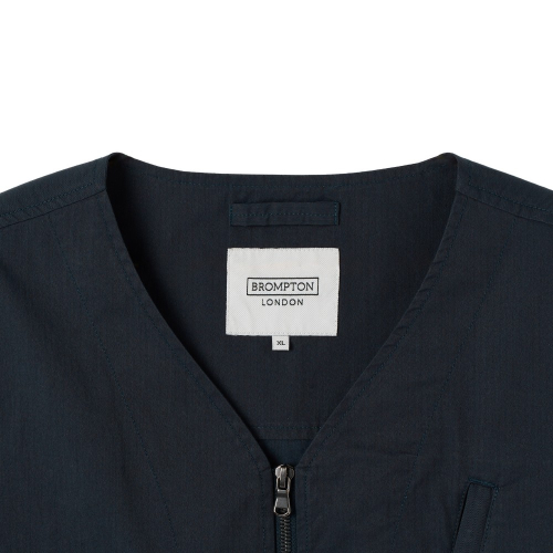 BRITISH CAMPER VEST - NAVY (P252MVT480)