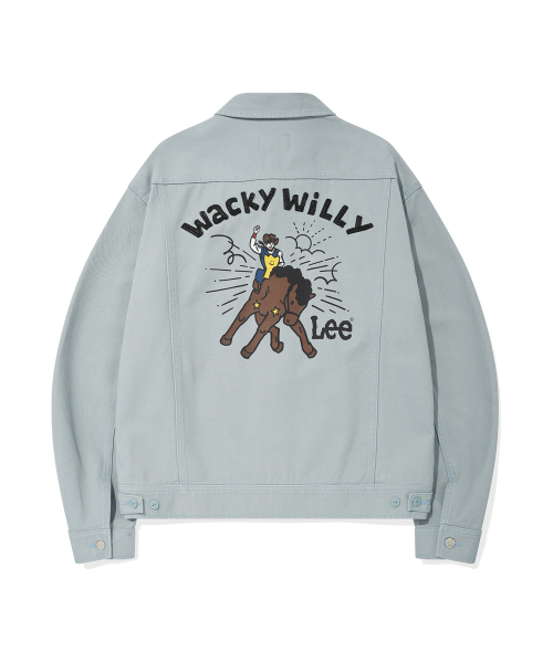 [Wacky Willy x Lee] Джинсовка с графикой Mint