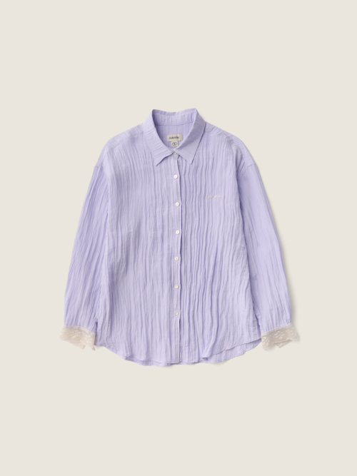Sonya Lace Shirts (Lavender)