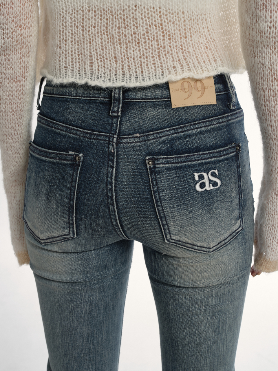 MUSINSA公式 | ASON CALEY BOOTS CUT PANTS / DENIM