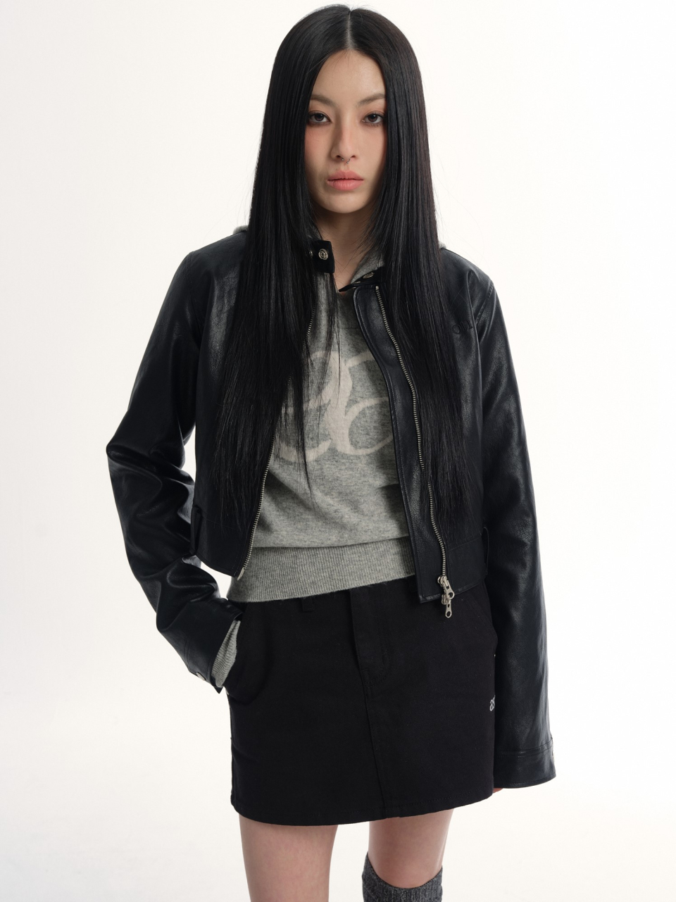 애즈온(ASON) SLIM LEATHER JACKET - 사이즈 & 후기 | 무신사