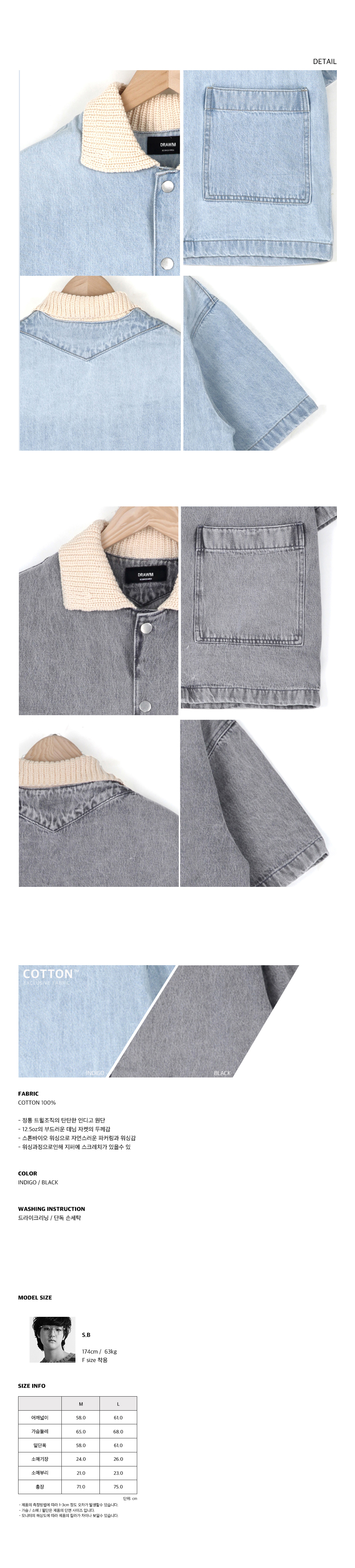 제품 상세 이미지와 정보