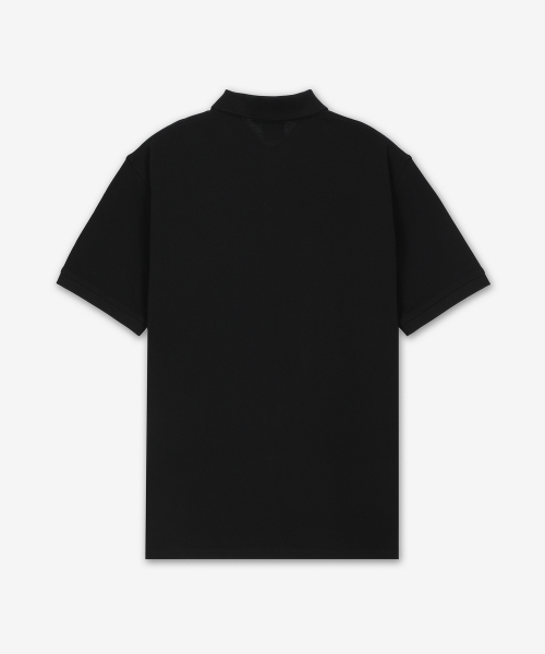 Поло с коротким рукавом International Essential Logo - Black:Yellow / MML1318BK11