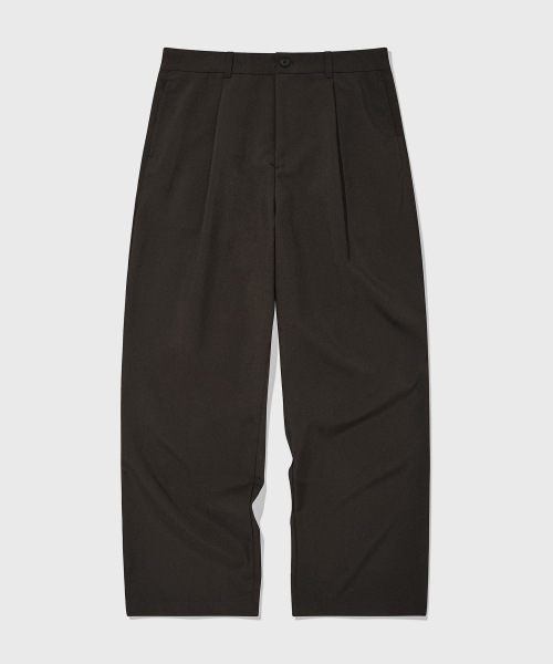 Летние свободные брюки_Deep Brown