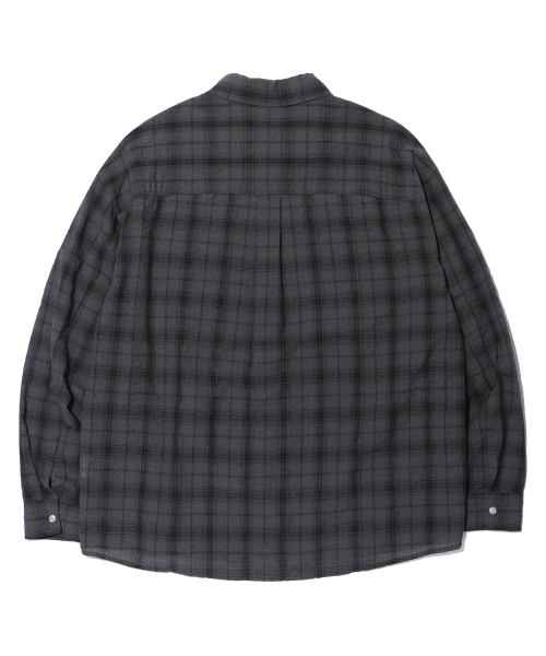 Check Shirt CHARCOAL MP2YU315-075