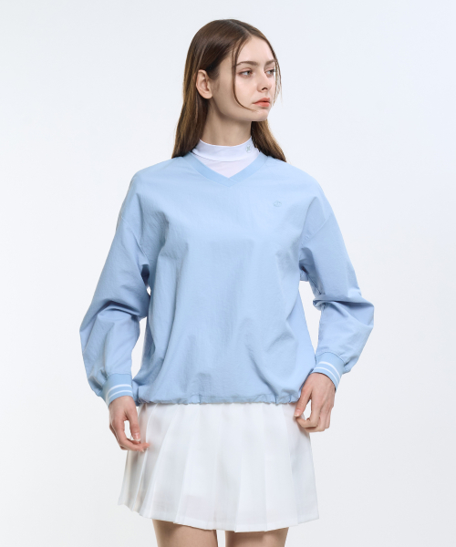 Женский ветрозащитный свитшот для гольфа с V-вырезом (W6ST08) 5 Colors