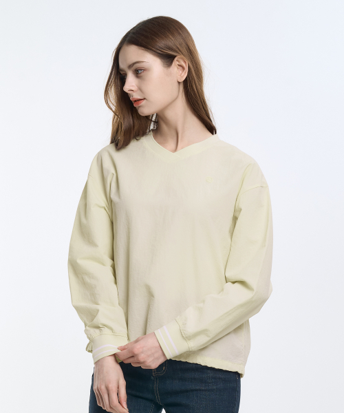 Женский ветрозащитный свитшот для гольфа с V-вырезом (W6ST08) 5 Colors