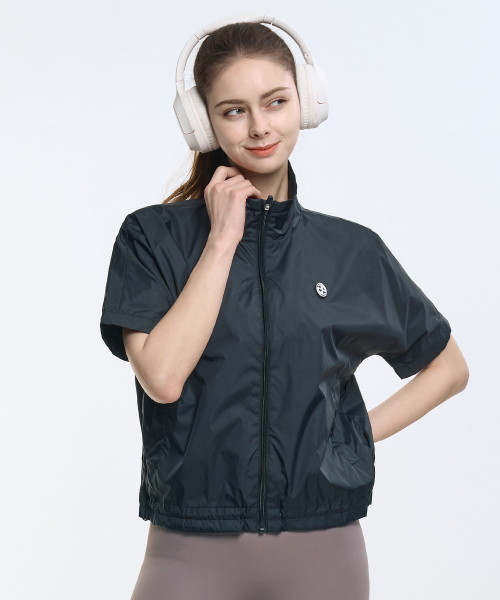 Женская ветровка с коротким рукавом (W6SJ01) 3 Colors