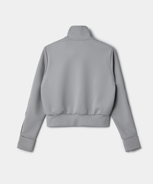 RETRO FLEX TRACK JACKET - GREY
