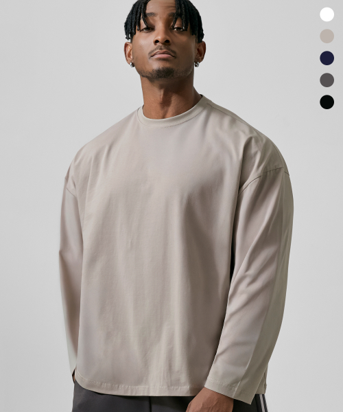 RELAX OVERFIT COTTON LONG SLEEVE_5color