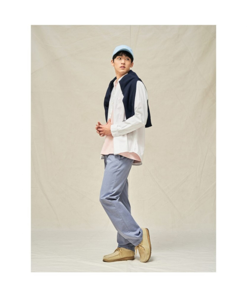 Брюки Garment Dying Regular Pants Blue (BC5221C12P)