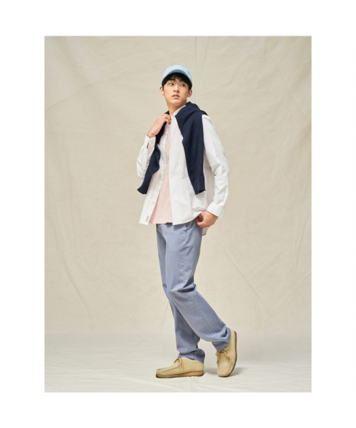 Брюки Garment Dying Regular Pants Blue (BC5221C12P)