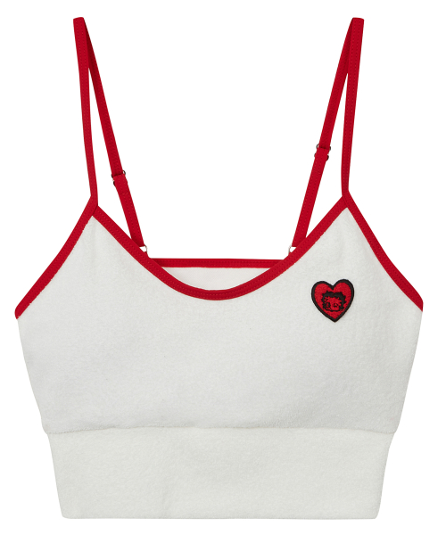 [SET] BETTYBOOP Terry Bikini _White