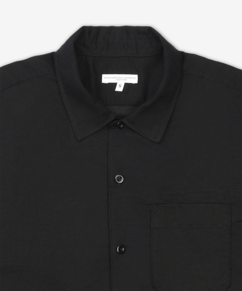 Рубашка кэмп - Black / QT017RK299