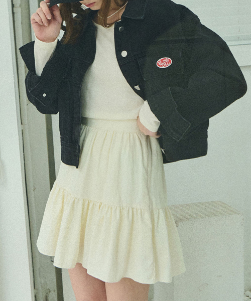 Lovely frilly skirt - Ivory