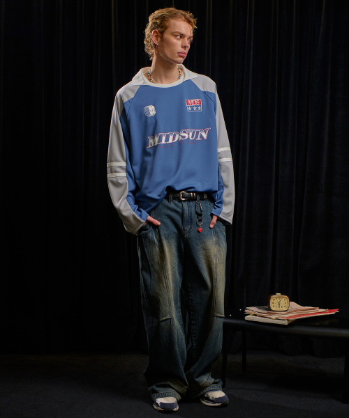 Wild Spirit Football Jersey-Blue