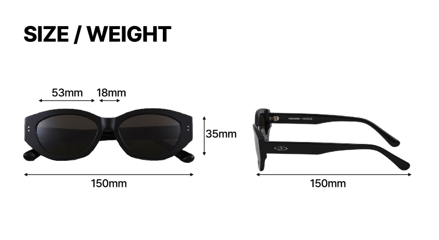 MUSINSA | HANGLE EYEWEAR [Korean x Travel Sunglasses] Dobong