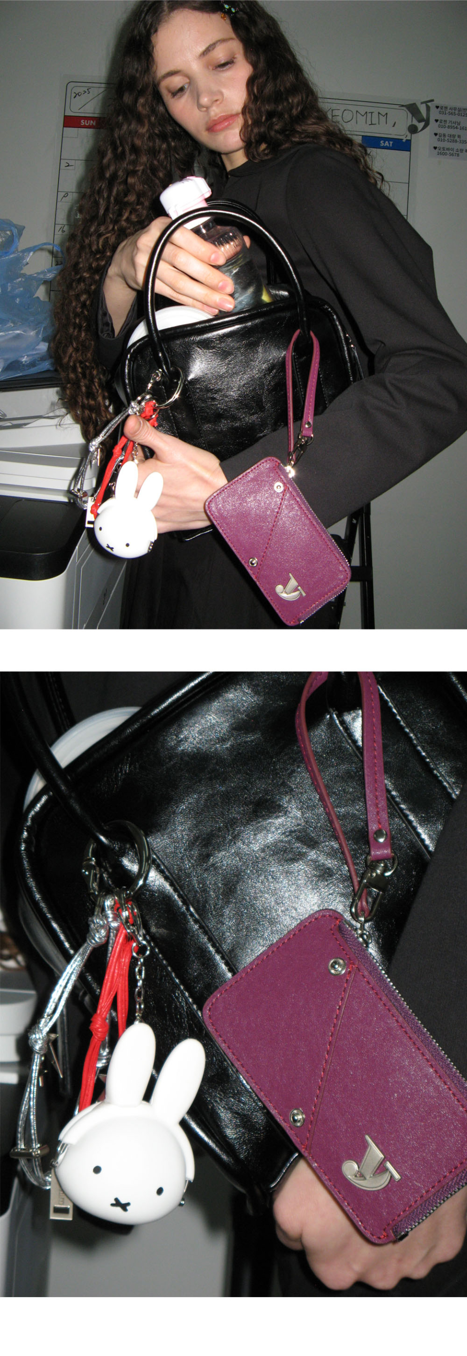 [ヨミム]slash wallet (3colors) Slash wallet (3colors) - YEOMIM