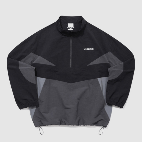 Анорак Late Checkout Linen Stand Neck Black (UQ221CWT49)