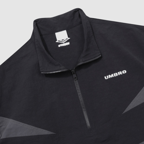 Анорак Late Checkout Linen Stand Neck Black (UQ221CWT49)