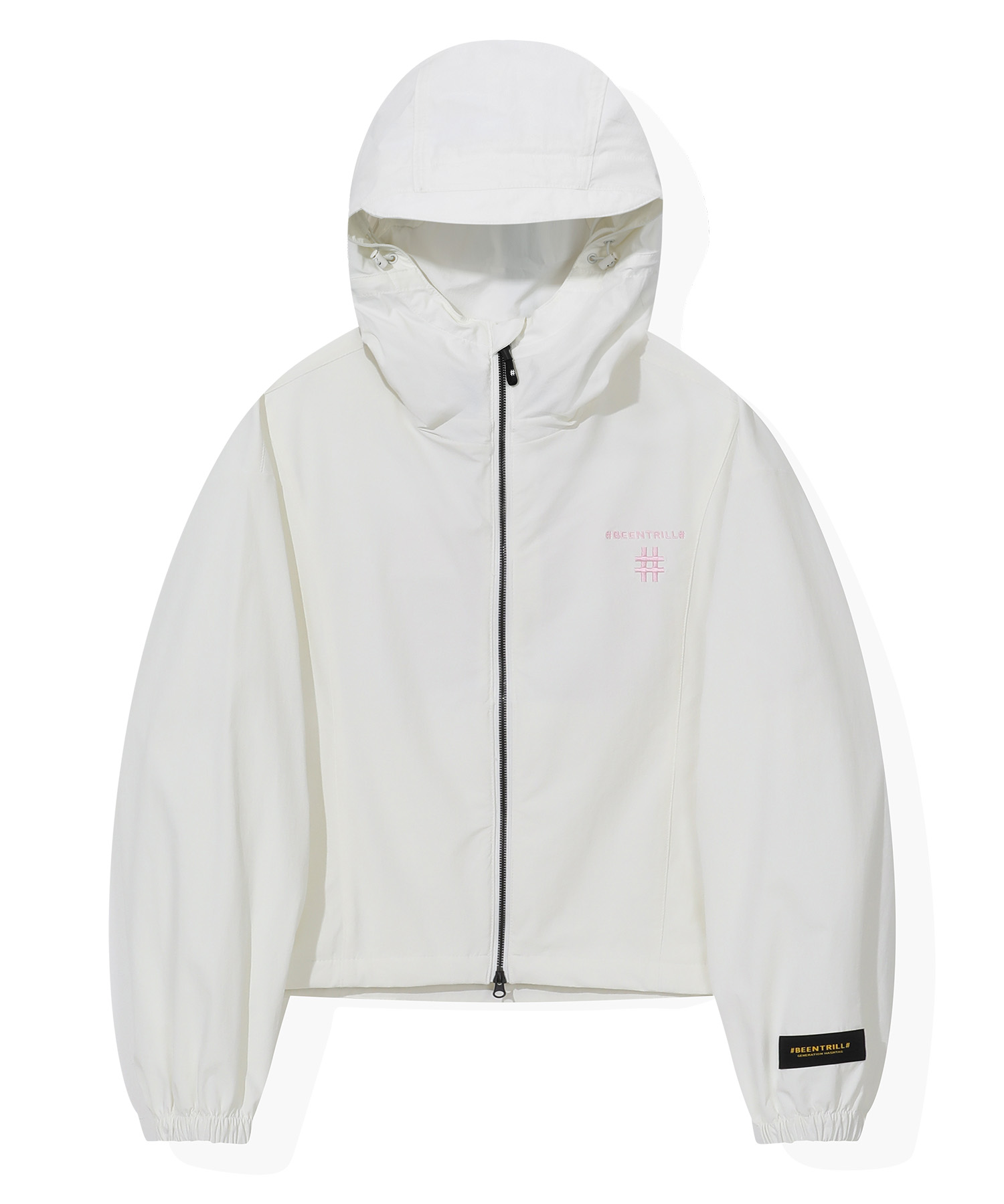 Женская ветровка с распыленным логотипом (Off White)
