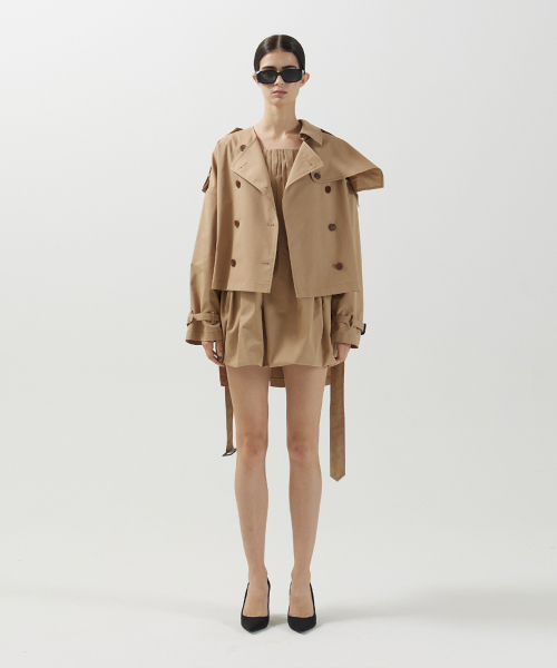 Half trench coat