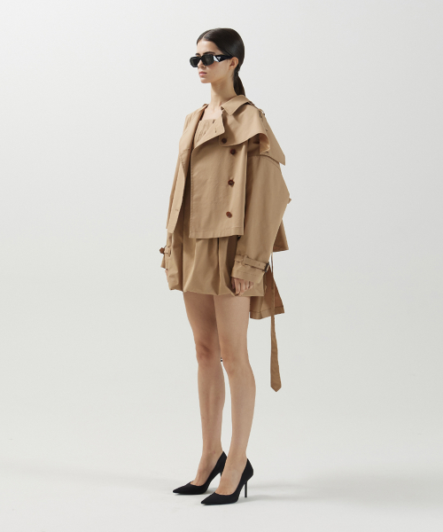 Half trench coat