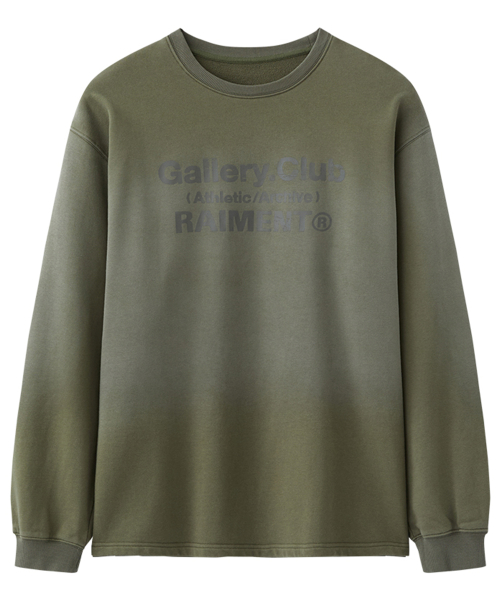 Свитшот Vintage Washing Gallery Club (Khaki)