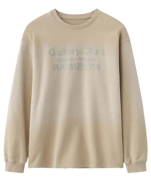 Свитшот Gallery Club винтажный вощёный Beige