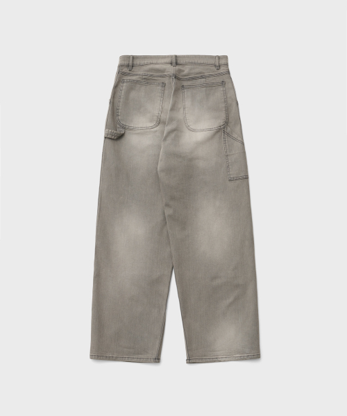Carpenter Denim Work Pants (Faded Gray)