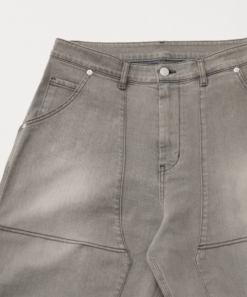 Carpenter Denim Work Pants (Faded Gray)