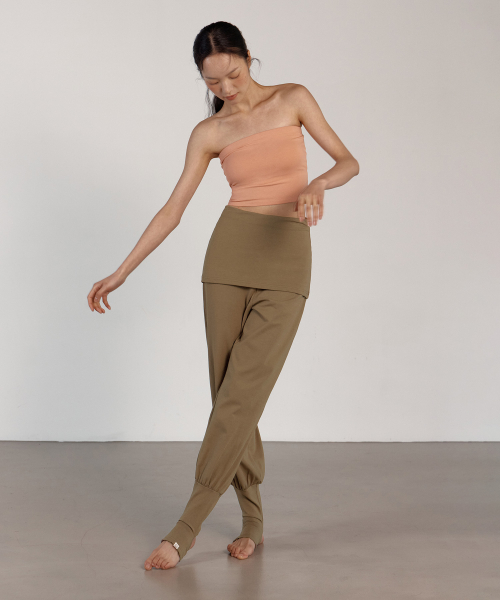 Namaste long tube top (Orange)