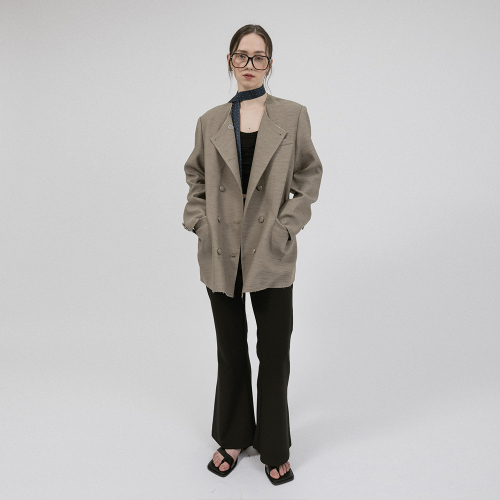 WD_Slim fit black pants