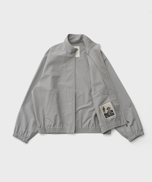 Library Track Jacket (Dawn Gray)