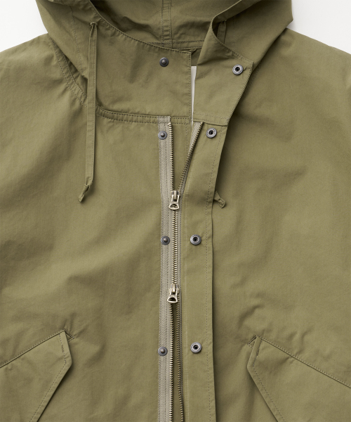 Hooded Short Mods Jacket (Olive Drab)