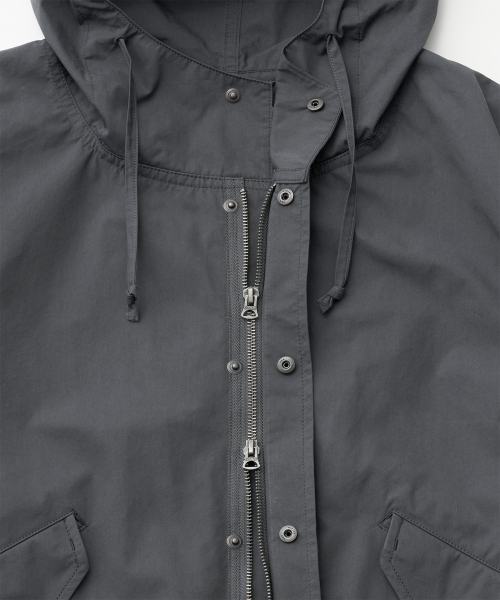Hooded Short Mods Jacket (Carbon)